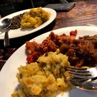 food at Vantra Vegan in London