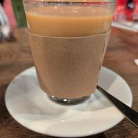 Chai latte at Vantra Vegan in London