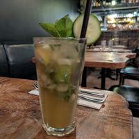 Mocktail at Vantra Vegan in London