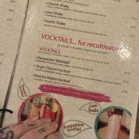 new menu (2026)  at Vantra Vegan in London