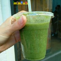 Green Smoothy to go  at Vantra Vegan in London