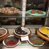the cakes at Vantra Vegan in London