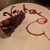 Dessert at Vantra Vegan in London