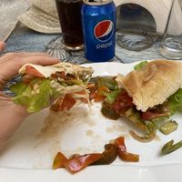 Vegetable sandwich   at 5 Esquinas Trattoria in Havana