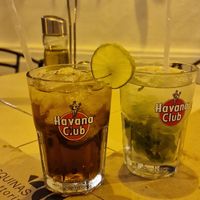 Cuba Libre & Mojito at 5 Esquinas Trattoria in Havana