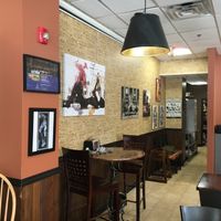 Inside pizza parlor at Stromboli's Restaurant in Rochester