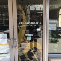 Front entrance at Stromboli's Restaurant in Rochester
