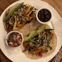 Vegan Tacos  at Green Papaya in Tamarindo