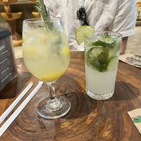 Drinks  at Green Papaya in Tamarindo