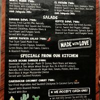 Entrees   at Green Papaya in Tamarindo