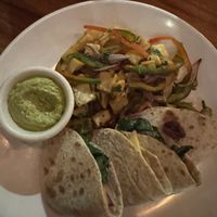Mushroom quesadilla  at Green Papaya in Tamarindo