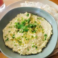 Hummus at Cafe Jade in Palenque