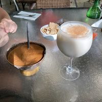 Drinks  at Cafe Jade in Palenque