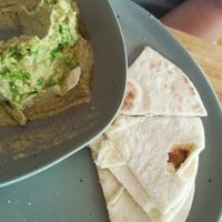 Starter - Hummus at Cafe Jade in Palenque
