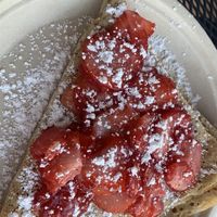 Lemon & Strawberry veganized  at Kagen Coffee & Crepes in Richland