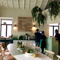 Lunch room at O Antigo Talho in Lisbon