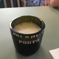 Sumo do dia (melão, hortelã, abacaxi) at O Antigo Talho in Lisbon