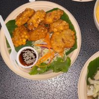 Corn fritters   at V Secret Street Food - Food Stall in Chiang Mai