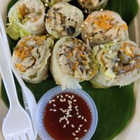 Cabbage rolls at V Secret Street Food - Food Stall in Chiang Mai