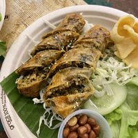 Vegan sausage   at V Secret Street Food - Food Stall in Chiang Mai