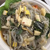 Drunken noodles  #Veganuary at V Secret Street Food - Food Stall in Chiang Mai