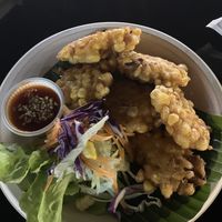 Sweetcorn Fritters  at V Secret Street Food - Food Stall in Chiang Mai