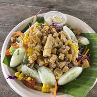Tempeh salad  at V Secret Street Food - Food Stall in Chiang Mai