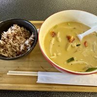 Tom Yum, half way through  at V Secret Street Food - Food Stall in Chiang Mai