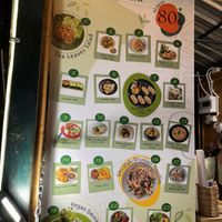 Menu  at V Secret Street Food - Food Stall in Chiang Mai