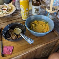 Pumpkin curry at V Secret Street Food - Food Stall in Chiang Mai