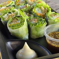 Tempeh rolls (80 THB)  at V Secret Street Food - Food Stall in Chiang Mai