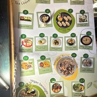 80 baht (£1.86) menu  at V Secret Street Food - Food Stall in Chiang Mai