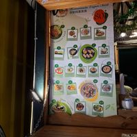 Menu at V Secret Street Food - Food Stall in Chiang Mai