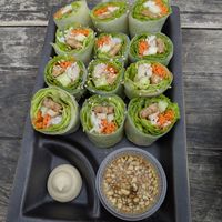 Tempeh Rolls at V Secret Street Food - Food Stall in Chiang Mai