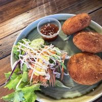 Potato croquettes   at V Secret Street Food - Food Stall in Chiang Mai