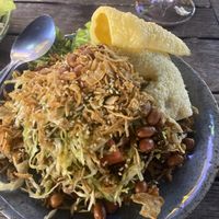 Tea salad   at V Secret Street Food - Food Stall in Chiang Mai