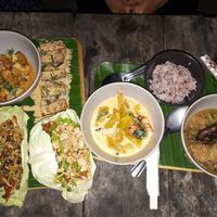 Perfect dinner. at V Secret Street Food - Food Stall in Chiang Mai