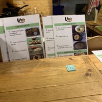 Menus and Counter at V Secret Street Food - Food Stall in Chiang Mai