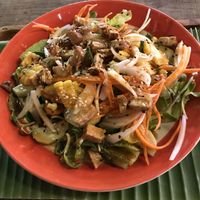 Tempeh salad - visited 7 Dec 19 at V Secret Street Food - Food Stall in Chiang Mai