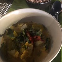 Pumpkin curry at V Secret Street Food - Food Stall in Chiang Mai
