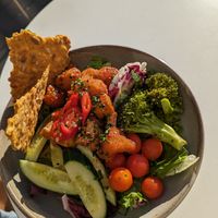Vegan Salad Bowl at Cafe & Bar 21 in Rovaniemi