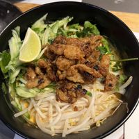 Vegan 'chicken' kare lomen (Veganuary special)  at Wagamama - Cardinal Place in London