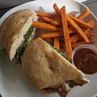 F.G.T.L.T with ham fries at Rev-a-lee Brunch Cafe in Vineland