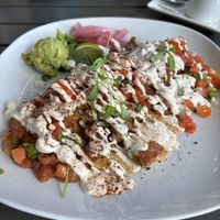 Vegan tostada   at Rev-a-lee Brunch Cafe in Vineland