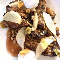 Chaï Pear French Toast at Rev-a-lee Brunch Cafe in Vineland