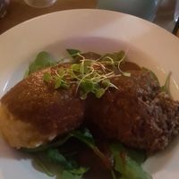 Vegan haggis at Henderson's Restaurant in Edinburgh