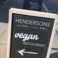 Vegan! at Henderson's Restaurant in Edinburgh