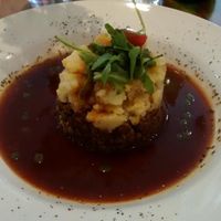 Vegan haggis at Henderson's Restaurant in Edinburgh