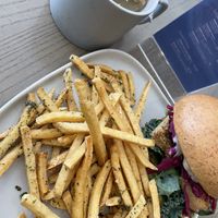 Chicken Fried Tofu burger   at Parka Food Co. in Toronto