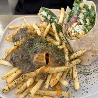  Chkn Caesar w side poutine 10/10  at Parka Food Co. in Toronto